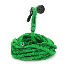 Шланг Садовий 15-45м/150ft + розпилювач, насадка на кран, Blue/Green, Box