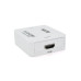 Конвертер Mini, AV to HDMI, ВХІД 3RCA(мама) на ВИХІД HDMI(мама), 720P/1080P, White, BOX
