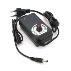 Адаптер живлення NZX-31250 з регулюванням 3-12V 3A, штекер 5,5 * 2,5, LED - індикація+ перехідник