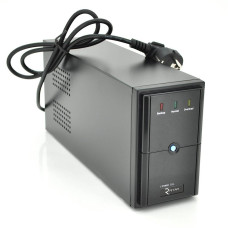 ДБЖ Ritar E-RTM600 (360W) ELF-L, LED, AVR, 2st, 2xSCHUKO socket, 1x12V7Ah, metal CaseQ4 (365*130*210) 4,8 кг (310*85*140)
