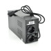ДБЖ Ritar E-RTM600 (360W) ELF-L, LED, AVR, 2st, 2xSCHUKO socket, 1x12V7Ah, metal CaseQ4 (365*130*210) 4,8 кг (310*85*140)