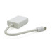 Конвертер mini Display Port (тато) на VGA(тато) 30cm, White, 4K/2K, Пакет