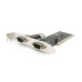 Контролер PCI=>RS232(9Pin)+RS232(9Pin), 2 порти, TX382B-2S, BOX