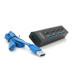 Хаб USB 3.0, 4 порти, з перемикачами, підтримка до 1TB, Пакет