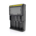 Зарядний пристрій універсальний Nitecore Digicharger D4, 4 канали, LCD дисплей, підтримує Li-ion, Ni-MH та Ni-Cd AA (R6), ААA (R03), AAAA, С (R14)