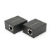 Пасивний подовжувач VGA сигналу до 60m по кручений парі Cat5e/6e, Black, BOX