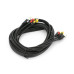 Кабель Audio-Video3RCA > 3RCA, пакет, довжина 3 м., Q100