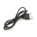 Перехідник USB2.0(M)=> Jack 3.5(M) Stereo, 0,5м, Black, OEM