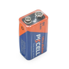 Батарейка лужна PKCELL 9V / 6LR61, крона, 1 штука shrink ціна за shrink, Q24