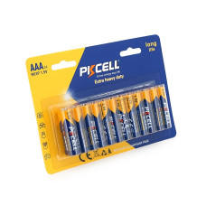 Батарейка сольова PKCELL 1.5V AAA/R03, 24 штуки у блістері ціна за блістер, Q12