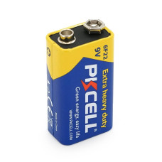 Батарейка сольова PKCELL 9V/6F22, крона, 1 штука shrink ціна за shrink, Q10/500