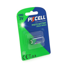 Батарейка літієва PKCELL 3V CR2 850mAh Lithium Manganese Battery ціна за блист, Q8/96