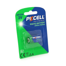 Батарейка літієва PKCELL 3V CR123A Lithium Manganese Battery ціна за блістер, Q8/96