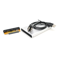 Кишеня 2,5" корпус пластик, інтерфейс USB2.0/IDE, Black