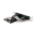 Контролер PCI-Е => RS232 (9Pin) + RS232 (9Pin), 2 порти, TX382B-2S, BOX