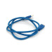 Кабель Usb 3.0 AM to Micro-B blue 1.0m для жорстких дисків