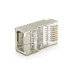 Конектор Merlion RJ-45 8P8C FTP Cat-6 (50 шт/уп.) екранований, подвійний (позолочені)