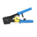 Інструмент HY-376Z з храповиком для обтискача RJ-45 (8P8C) та RJ-12/11 (6P6C),6P / 8P + обрізка наскрізних конекторів