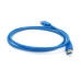 Дата кабель USB 3.0 AM/AM 1,5м, Blue