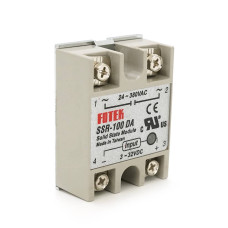 Твердотільні реле Fotek SSR-100DA 100А 24-380В AC