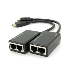 Подовжувач HDMI сигналу пасивний через 2 виті пари 2 CAT-5e/CAT-6e до 30m, ціна за пару