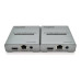 Одноканальний активний подовжувач HDMI сигналу по UTP кабелю з ик управлінням до 120 метрів, cat5e/cat6e 4K/1080P з блоком живлення.