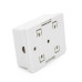Розетка RITAR FTP 8P8C RJ45 1 порт Cat-6,накладна біла Q500