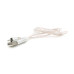 Магнітний кабель світиться USB 2.0 / Lighting, 1m, 2А, Silver, OEM