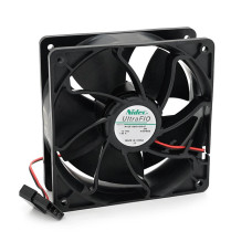 Кулер для охолодження серверних БП 2038 DC sleeve fan 4pin, 120x120x38mm, RPM 6500±10%, 12V/1.65A, Black
