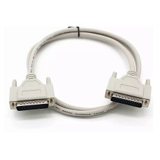 Кабель LPT DB25 М-М, 25Pin, 1.5m, Gray, OEM, Q25