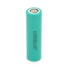 Акумулятор 18650 Li-Ion LG LGDBHB21865, 1300mAh, 30A, 4.2/3.7/2.5V, GREEN, PVC BOX, 2 шт. в упаковці, ціна за 1 шт.