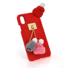 Накладка Пушистая Шапки iPhone 6/6s
