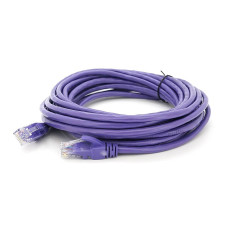 Патч-корд литий RITAR, UTP, RJ45, Cat.5e, 7,5m, фіолетовий, Cu (мідь)