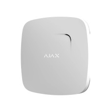Бездротовий датчик детектування диму і чадного газу Ajax FireProtect Plus white