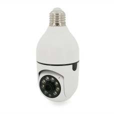 4Мп Wi-Fi відеокамера вулична-внутрішня SD/картка PiPo PP-IPC30D2MP15 PTZ 2.8mm під цоколь Е27 ICSee
