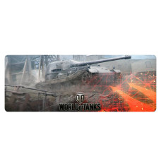 Килимок 300*700 тканинний World of Tanks-75, товщина 2 мм, OEM