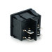 Перемикач ON-OFF KCD1-104, 250VAC/6A, 4 контакти, Black, Q100