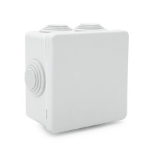 Коробка розподільна зовнішня YOSO Т40 85х85х50 IP55 колір білий(85*85*50), Q200
