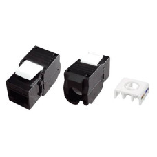 Модульний роз'єм OK-net Кат.5e UTP (180 °, toolless) чорний