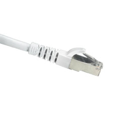 Патч-корд OK-net Кат.6a U/FTP 26AWG Білий 1м