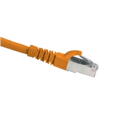 Патч-корд OK-net Кат.6a U/FTP 26AWG LZ0H Помаранчевий 3м