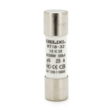 Запобіжник Delixi RT18-32, 25A, змінна напруга, 10штук в упаковці, ціна за штуку