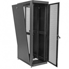 Шафа 19" 33U, 610 х 865 мм (Ш*Г), посилена, перфоровані двері (66%), чорна