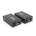 Активний подовжувач VGA сигналу до 100m по витій парі Cat5e / 6e, 1080P, Black, BOX