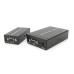Активний подовжувач VGA сигналу до 300m по витій парі Cat5e / 6e, 1080P, Black, BOX