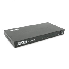 Активний HDMI спліттер 1 => 8 портів, 4K X 2K, 1080р, 1,4 версія, Box