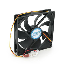 Кулер корпусний Pccooler F122, 120x120x25mm, 12V/0.1A, RPM 1200±10%, 3-pin + MOLEX, Black, Box