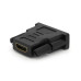 Перехідник HDMI(мама) / DVI-I 24 + 5 (тато) Black Q50
