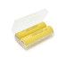 Акумулятор 18650 Li-Ion LG LGDBHE21865, 1600mAh, 20A, 4.2 / 3.6 / 2.5V,Yellow, PVC BOX, 2 шт. в упаковці, ціна за 1 шт