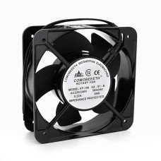 Кулер для охолодження серверних БП BT-220 15050B2H DC sleeve fan 2pin під паяння - 150*150*50мм, 220V/0,22A, 2600об/хв Q24